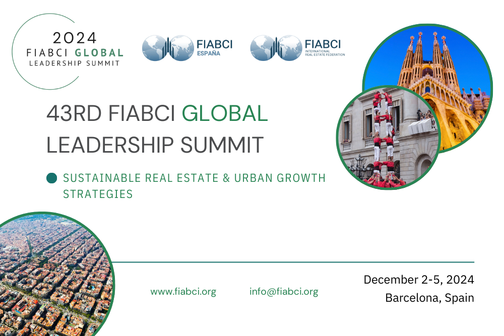 FIABCI Announces the 43rd Global Leadership Summit in Barcelona, Spain