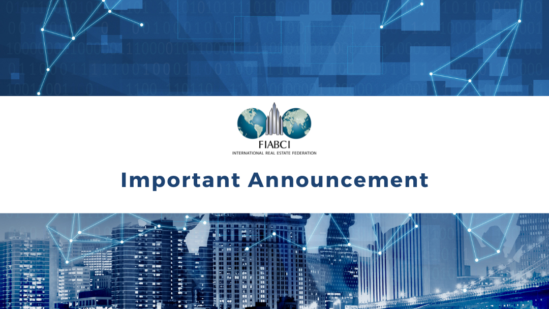 Important announcement: Strategic Plan 2021-2025, Updates on Global Projects and Events
